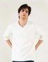 TEXTURED V NECK T-SHIRT